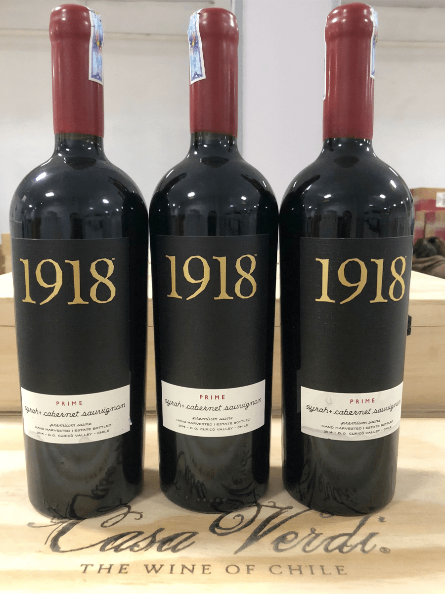 RƯỢU VANG 1918 PRIME SYRAH CABERNET SAUVIGNON PREMIUM